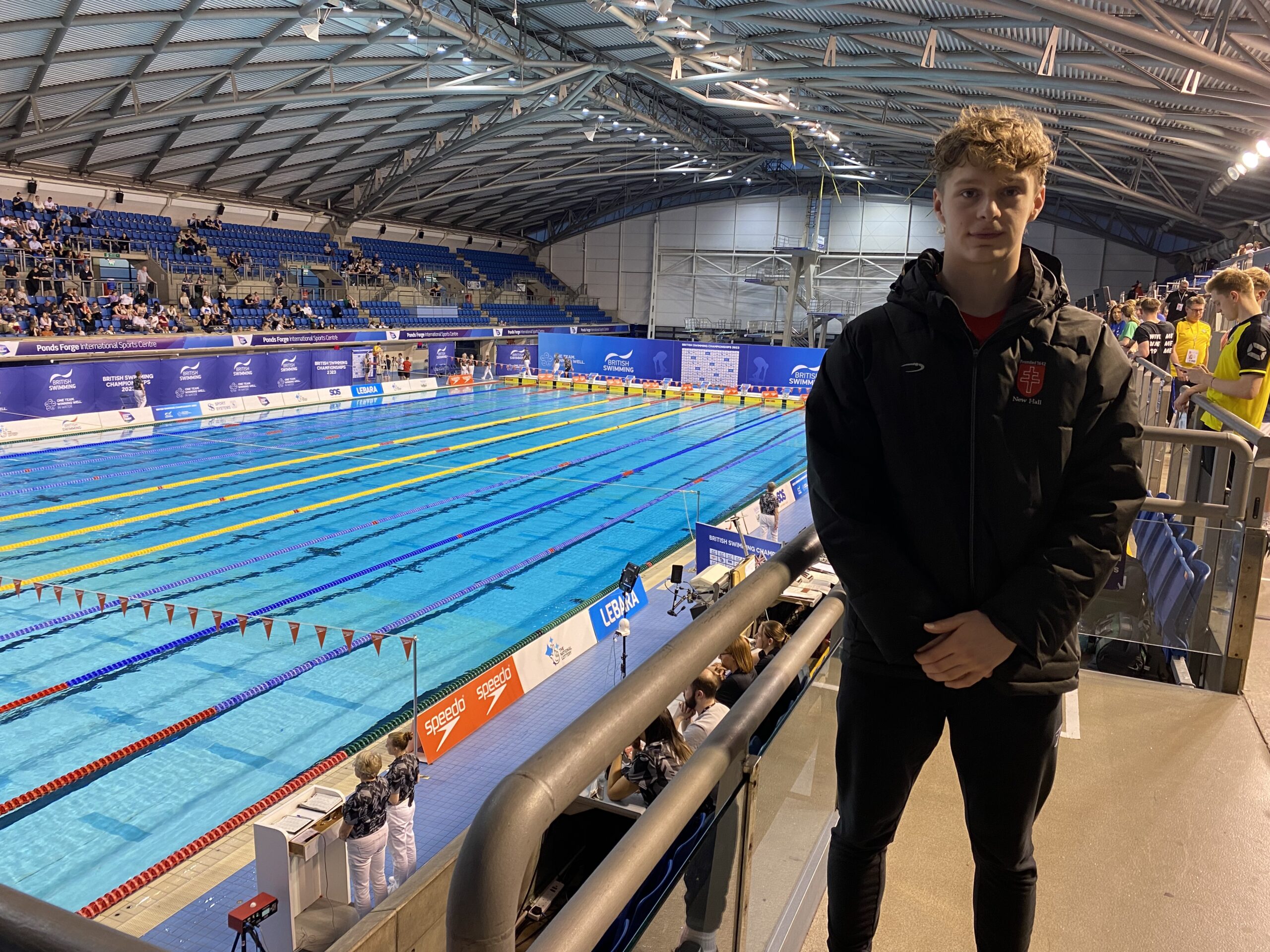 British Swimming Record For Jack In Year 13 New Hall School